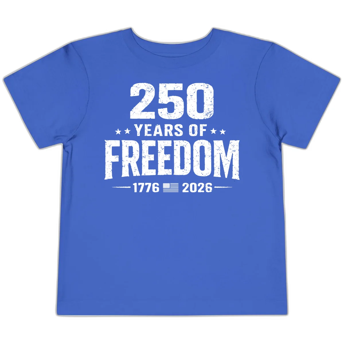 America's 250th Anniversary Freedom Celebration Toddler T-Shirt in True Royal
