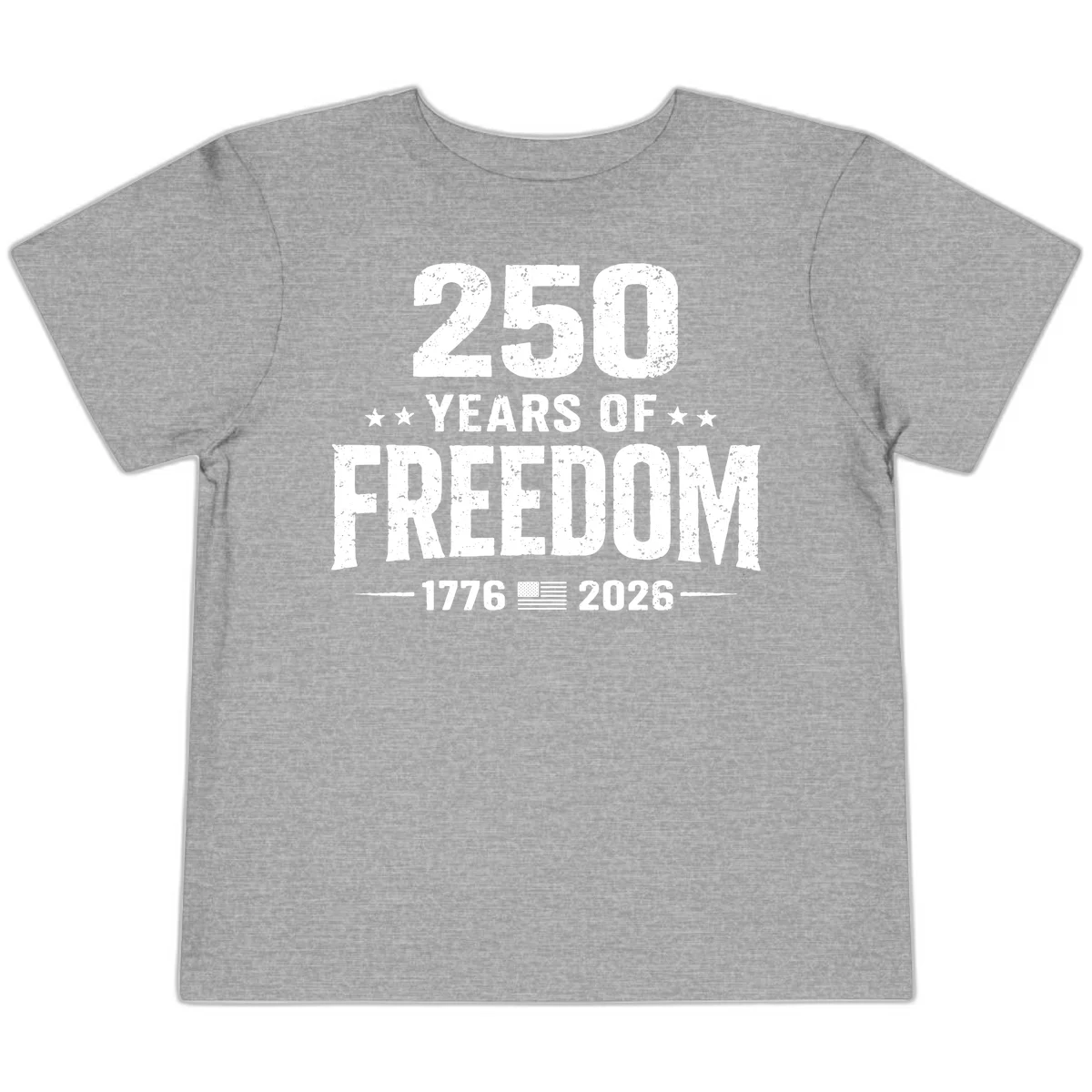 America's 250th Anniversary Freedom Celebration Toddler T-Shirt in Athletic Heather