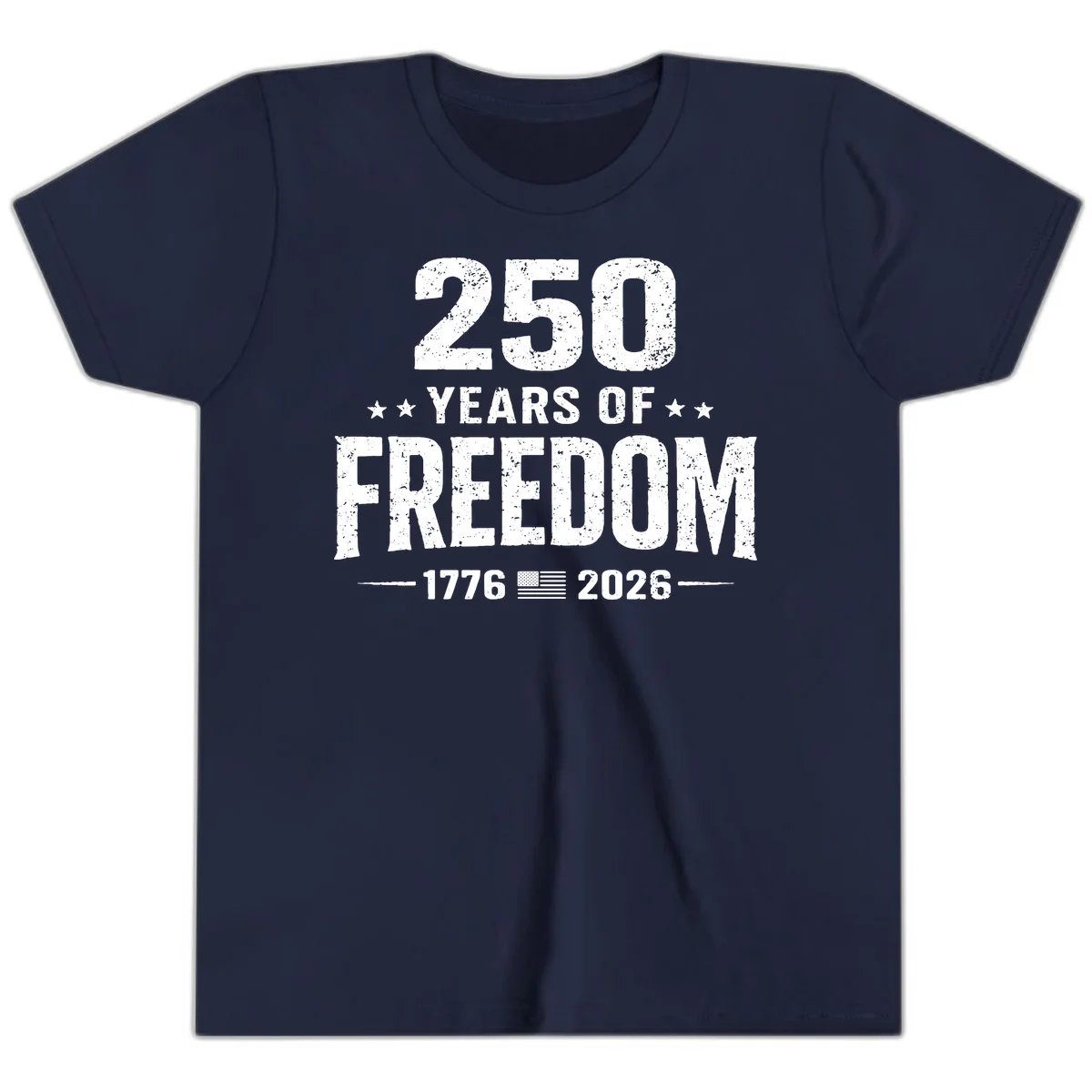 America's 250th Anniversary Freedom Celebration Youth T-Shirt in Navy