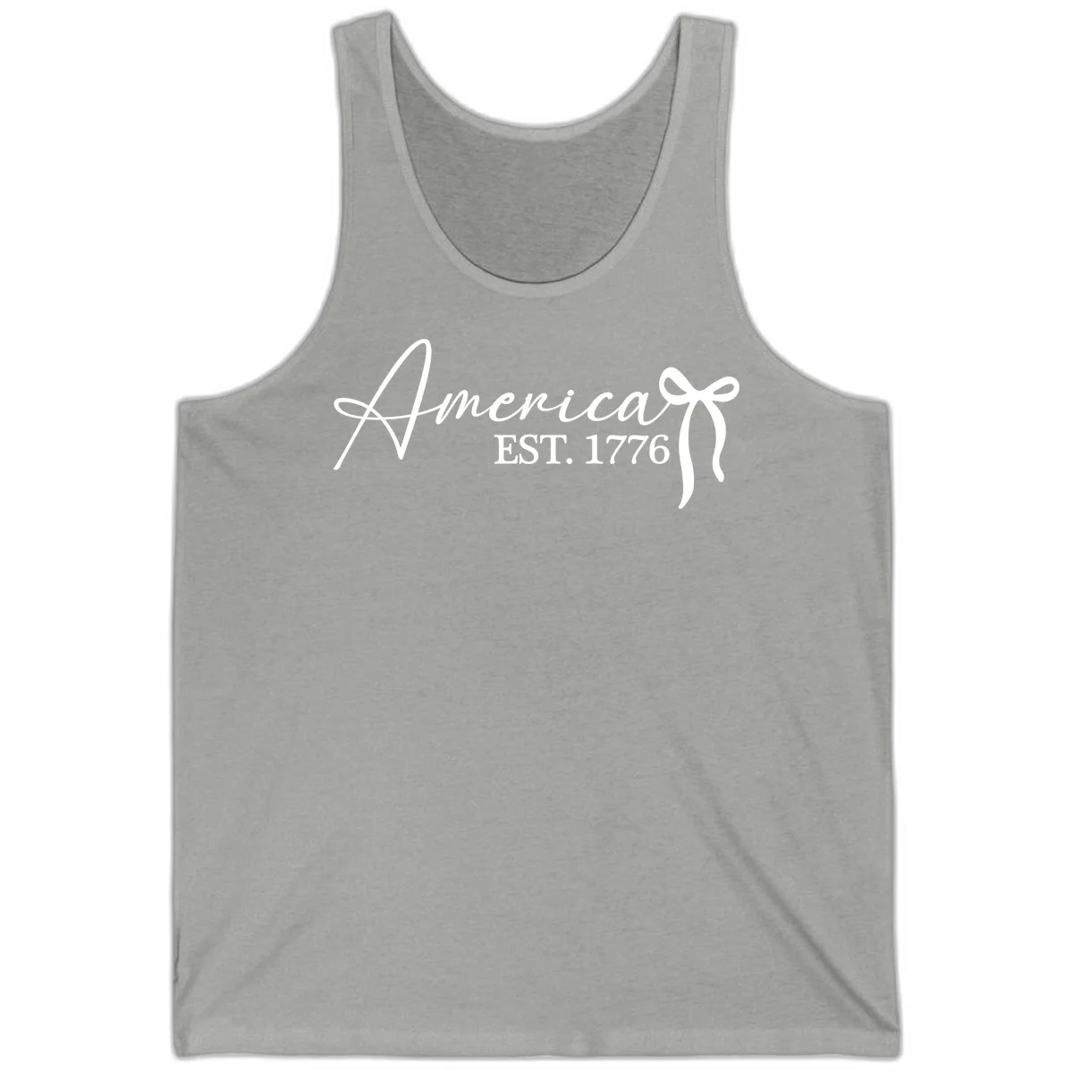 America Established 1776 Tank in Athletic Heather
