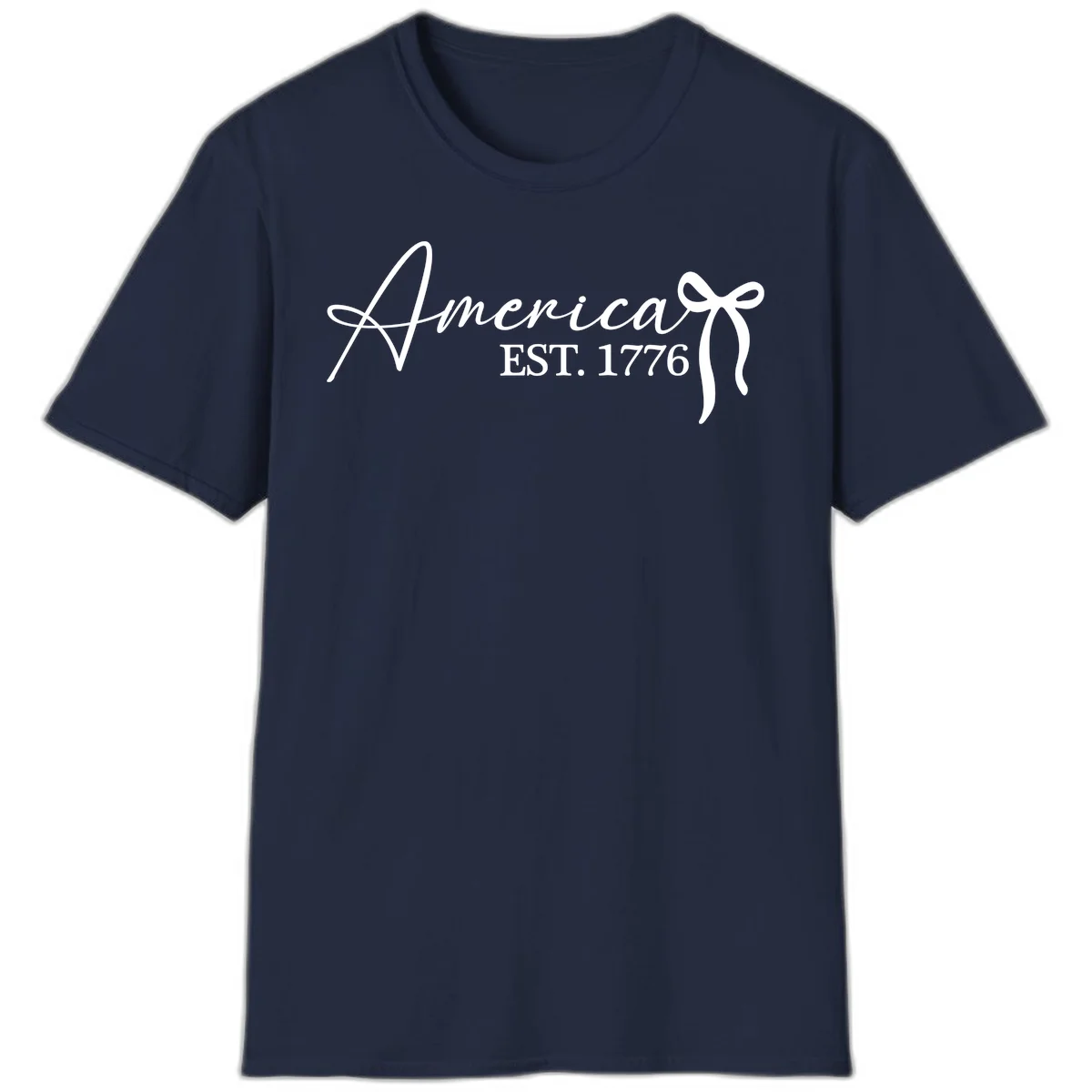 America Established 1776 T-Shirt in Navy