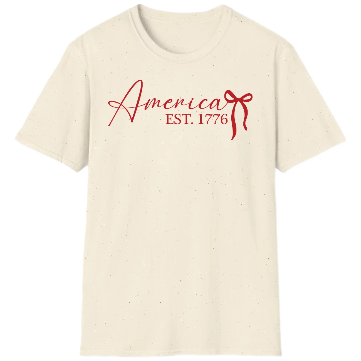 America Established 1776 T-Shirt in Natural