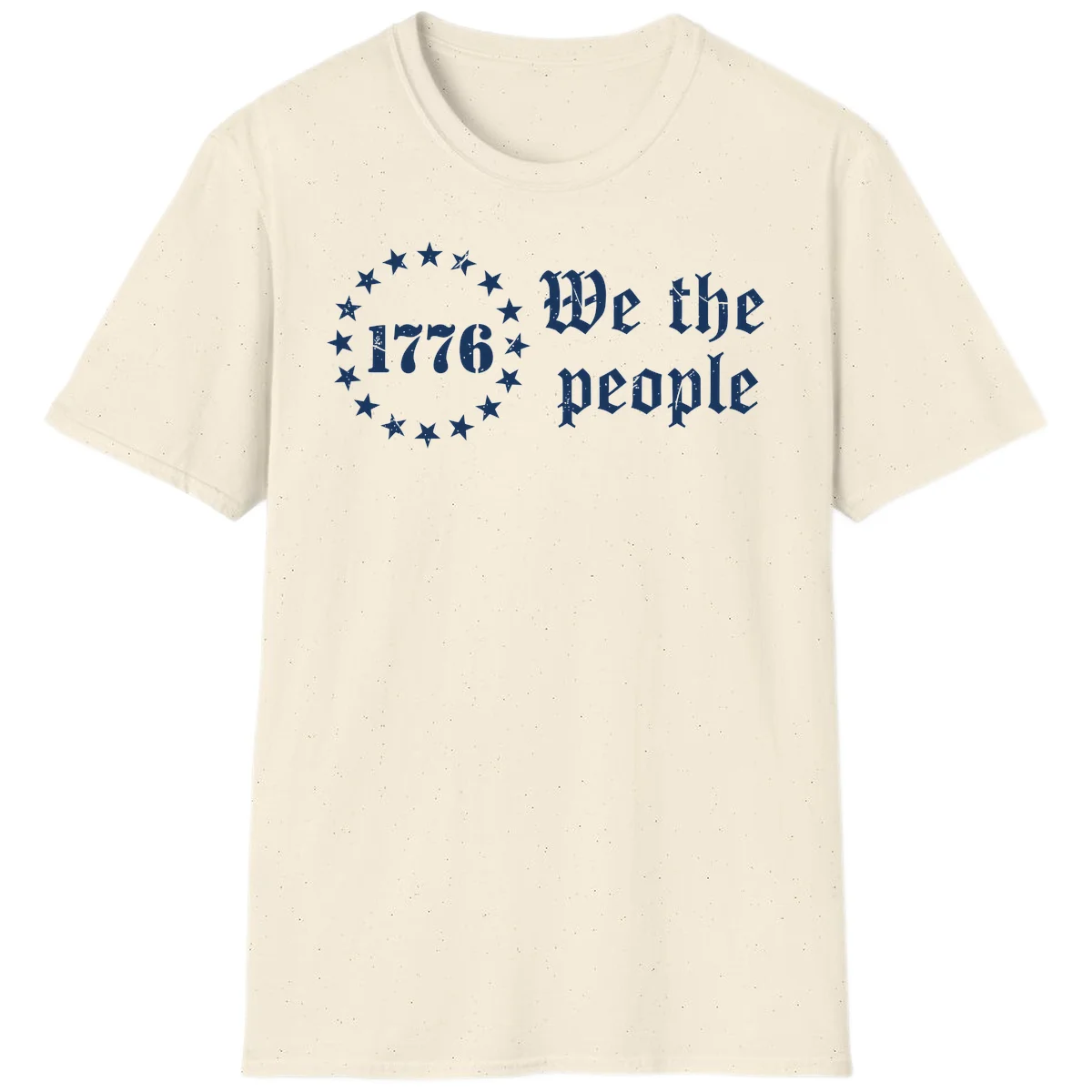 We The People Est 1776 T-Shirt in Natural