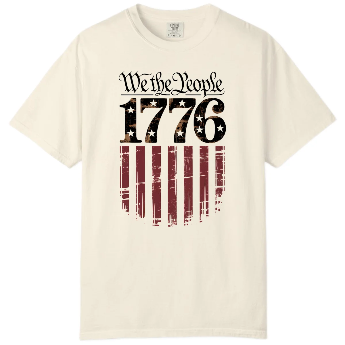 We The People 1776 Comfort Color in Ivory