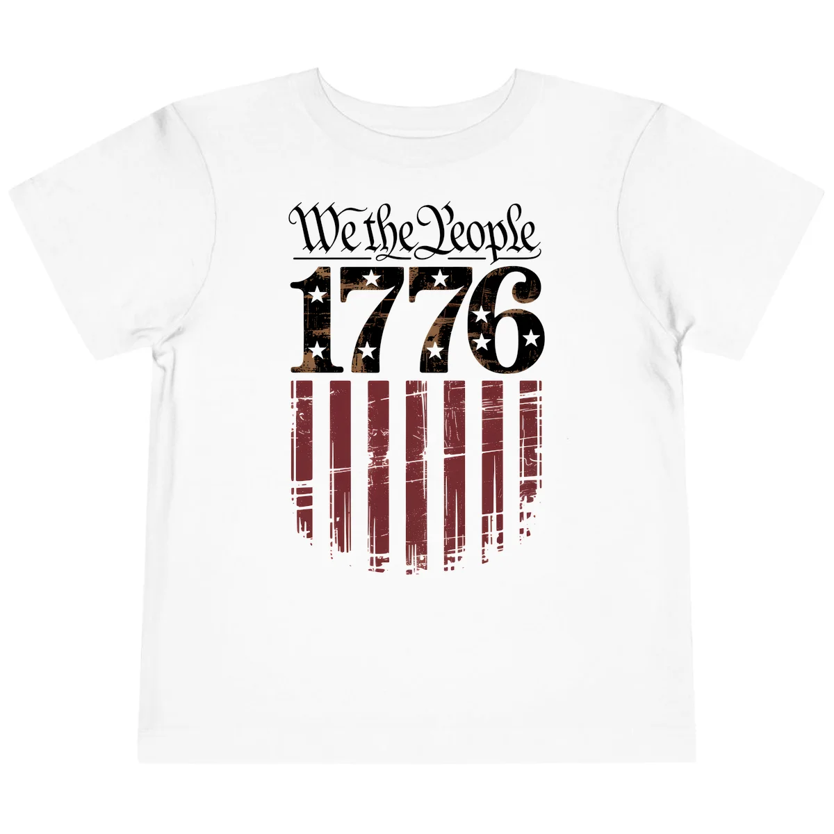 We The People 1776 Toddler T-Shirt in White