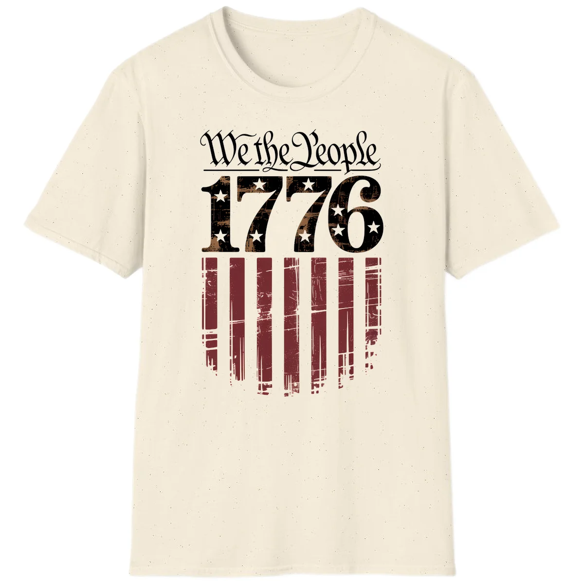 We The People 1776 T-Shirt in Natural