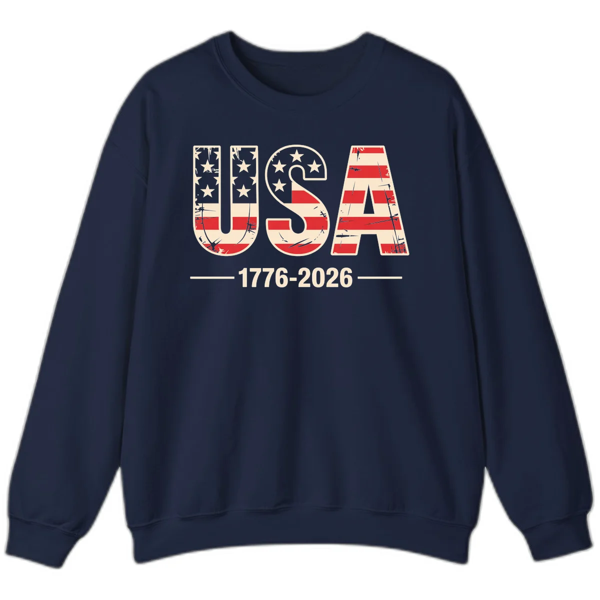 USA 1776-2026 Semiquincentennial Sweatshirt in Navy