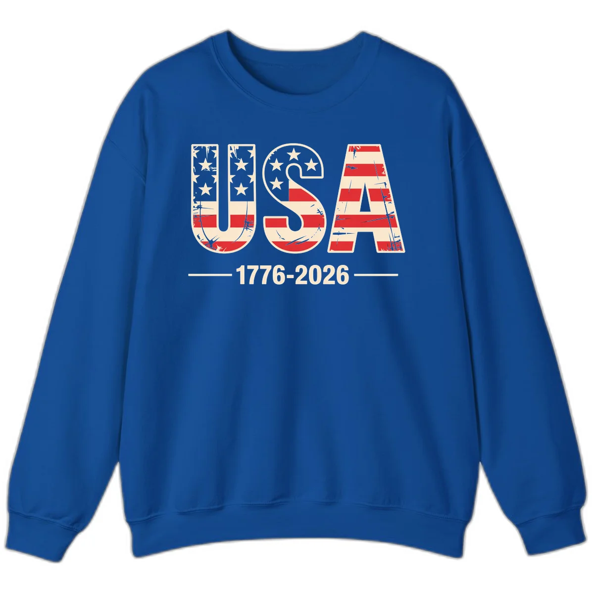USA 1776-2026 Semiquincentennial Sweatshirt in Royal