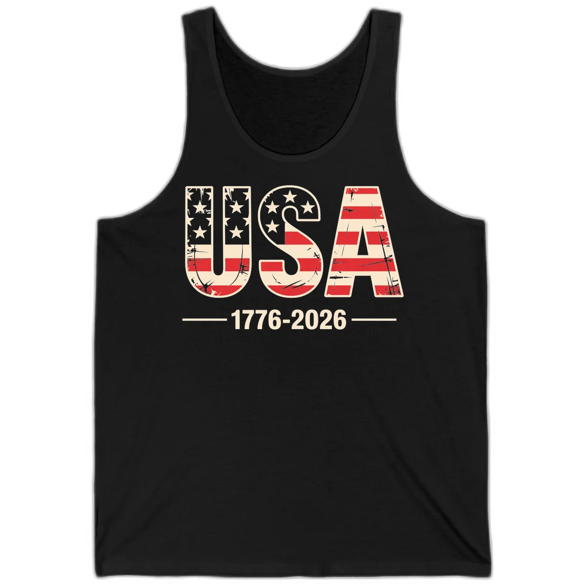 USA 1776-2026 Semiquincentennial Tank in Black