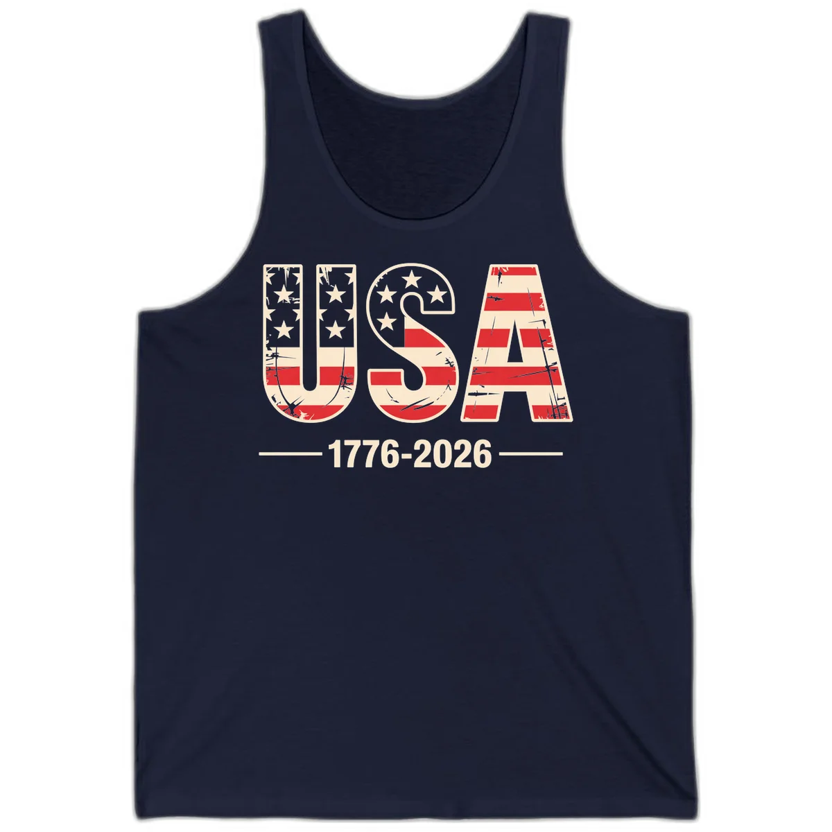 USA 1776-2026 Semiquincentennial Tank in Navy