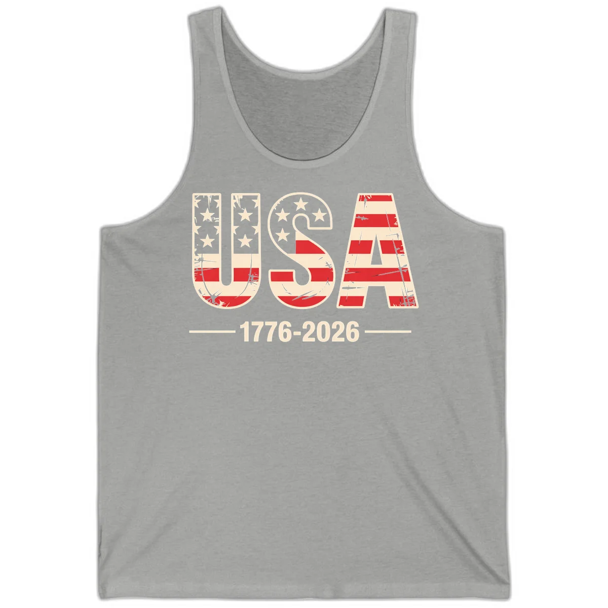 USA 1776-2026 Semiquincentennial Tank in Athletic Heather