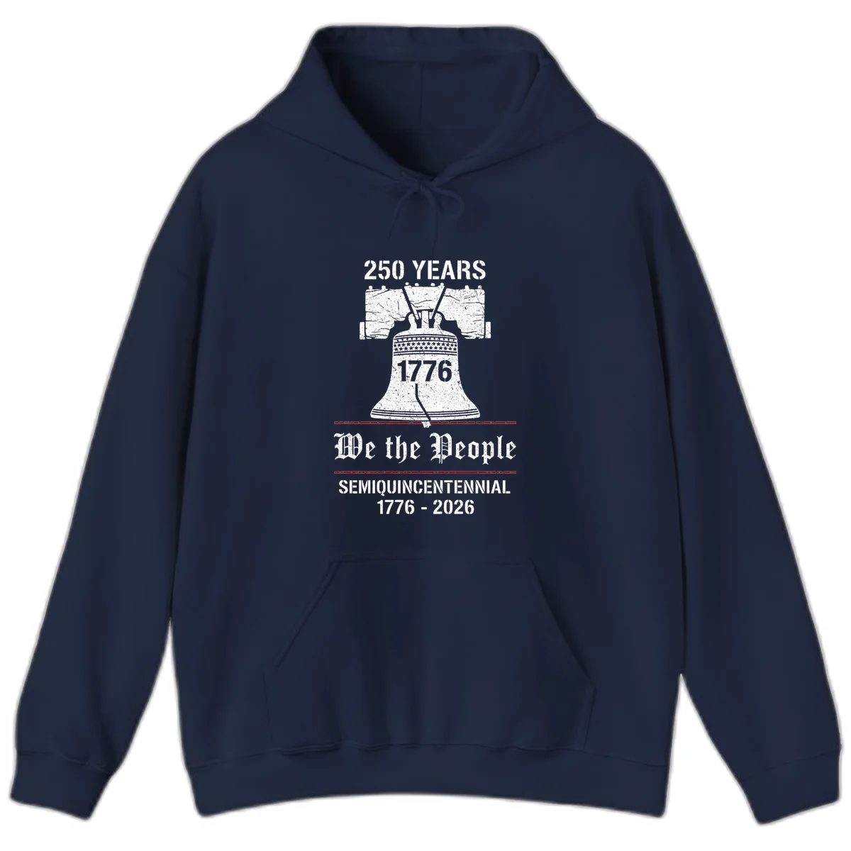 America 250 Liberty Bell Hoodie in Navy
