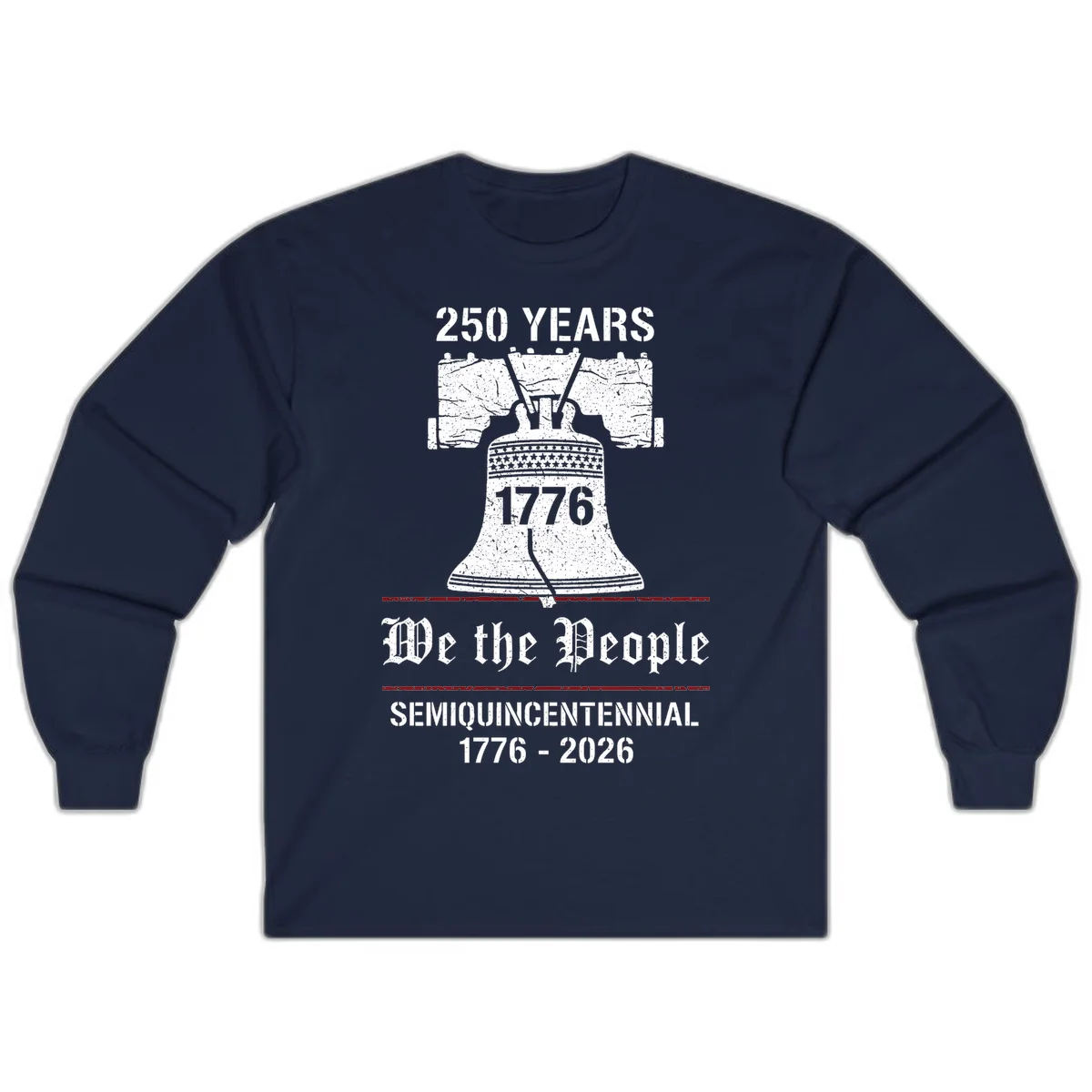 America 250 Liberty Bell Long Sleeve in Navy