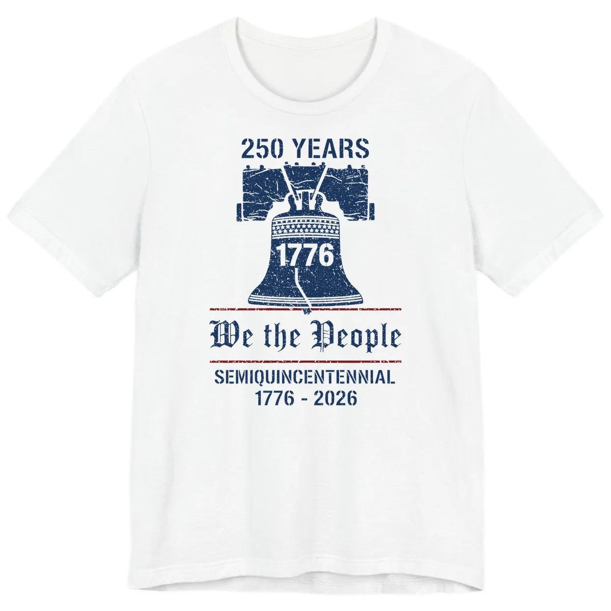 America 250 Liberty Bell Premium Tee in White