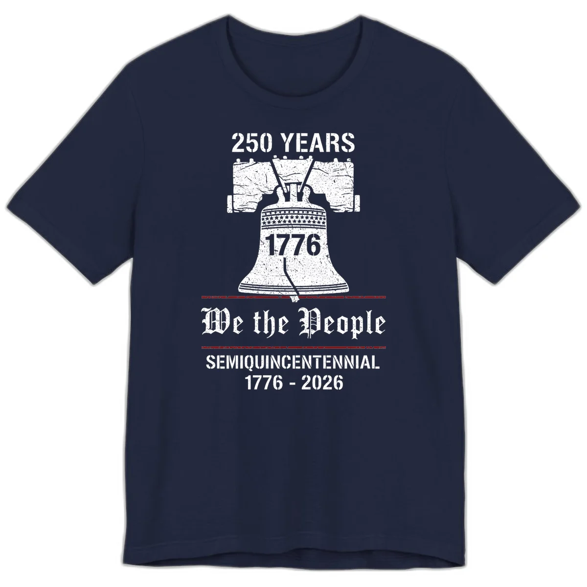 America 250 Liberty Bell Premium Tee in Navy