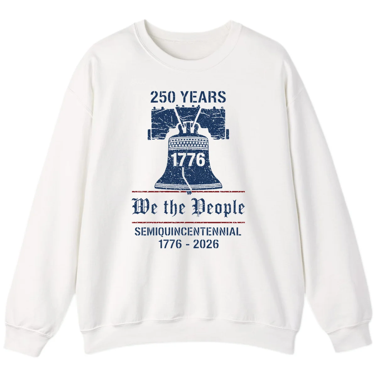 America 250 Liberty Bell Sweatshirt in White