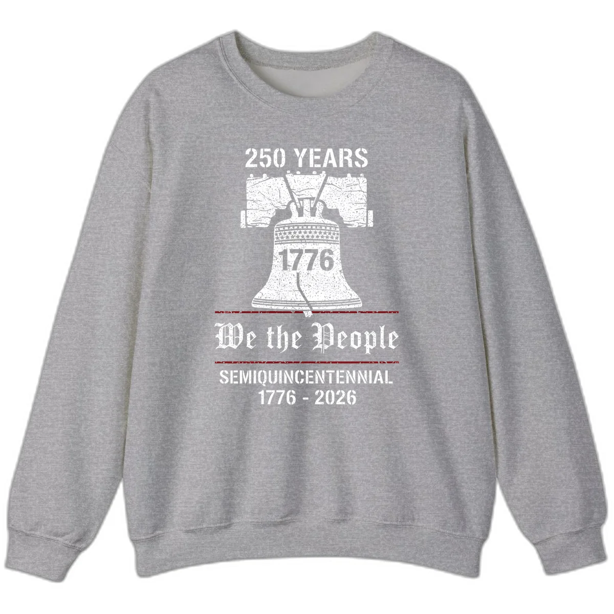 America 250 Liberty Bell Sweatshirt in Sport Grey