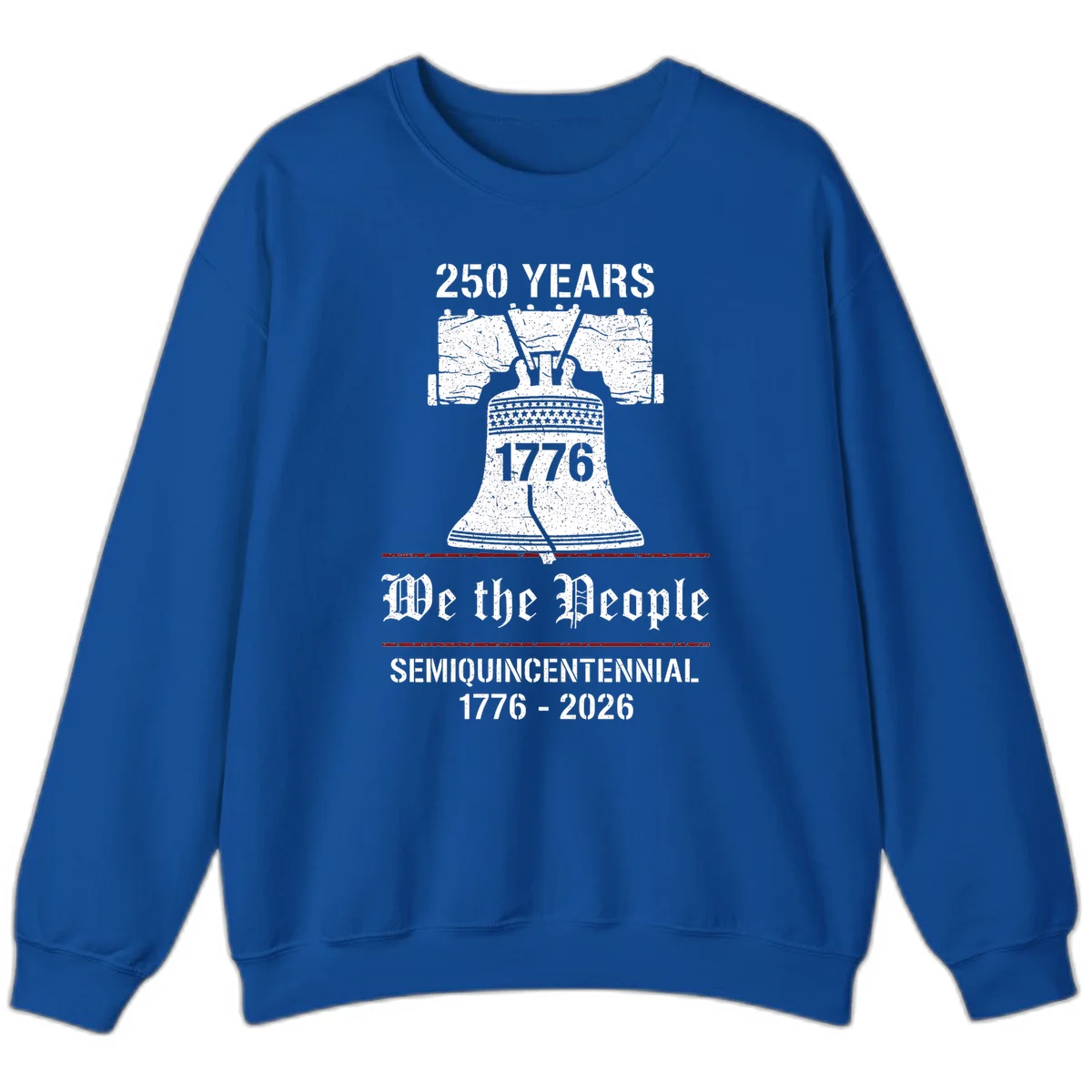 America 250 Liberty Bell Sweatshirt in Royal