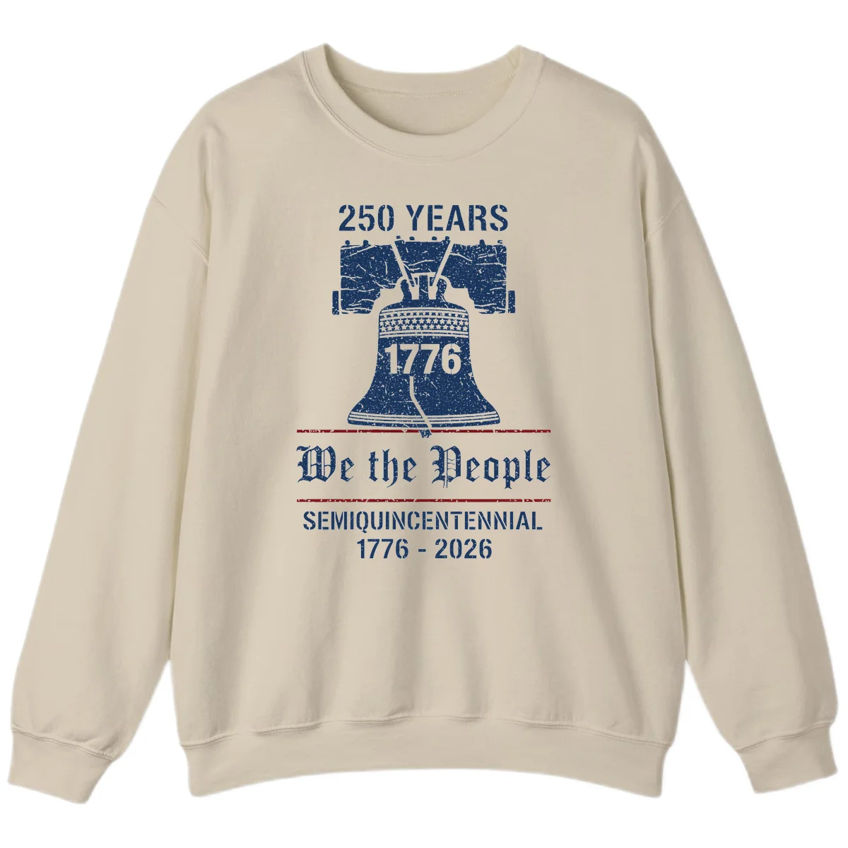 America 250 Liberty Bell Sweatshirt in Sand