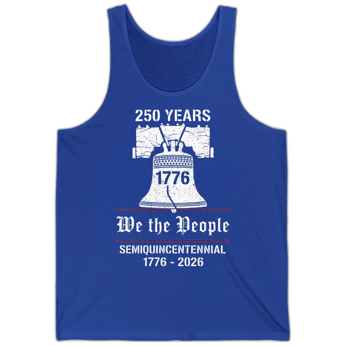 America 250 Liberty Bell Tank in True Royal