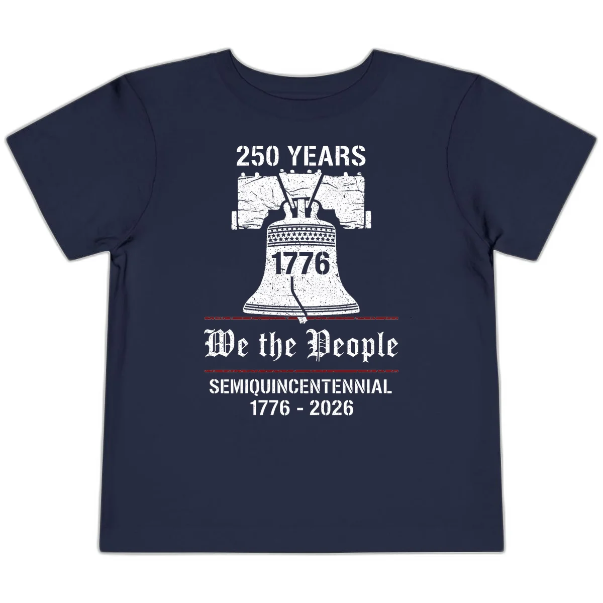 America 250 Liberty Bell Toddler Tee in Navy