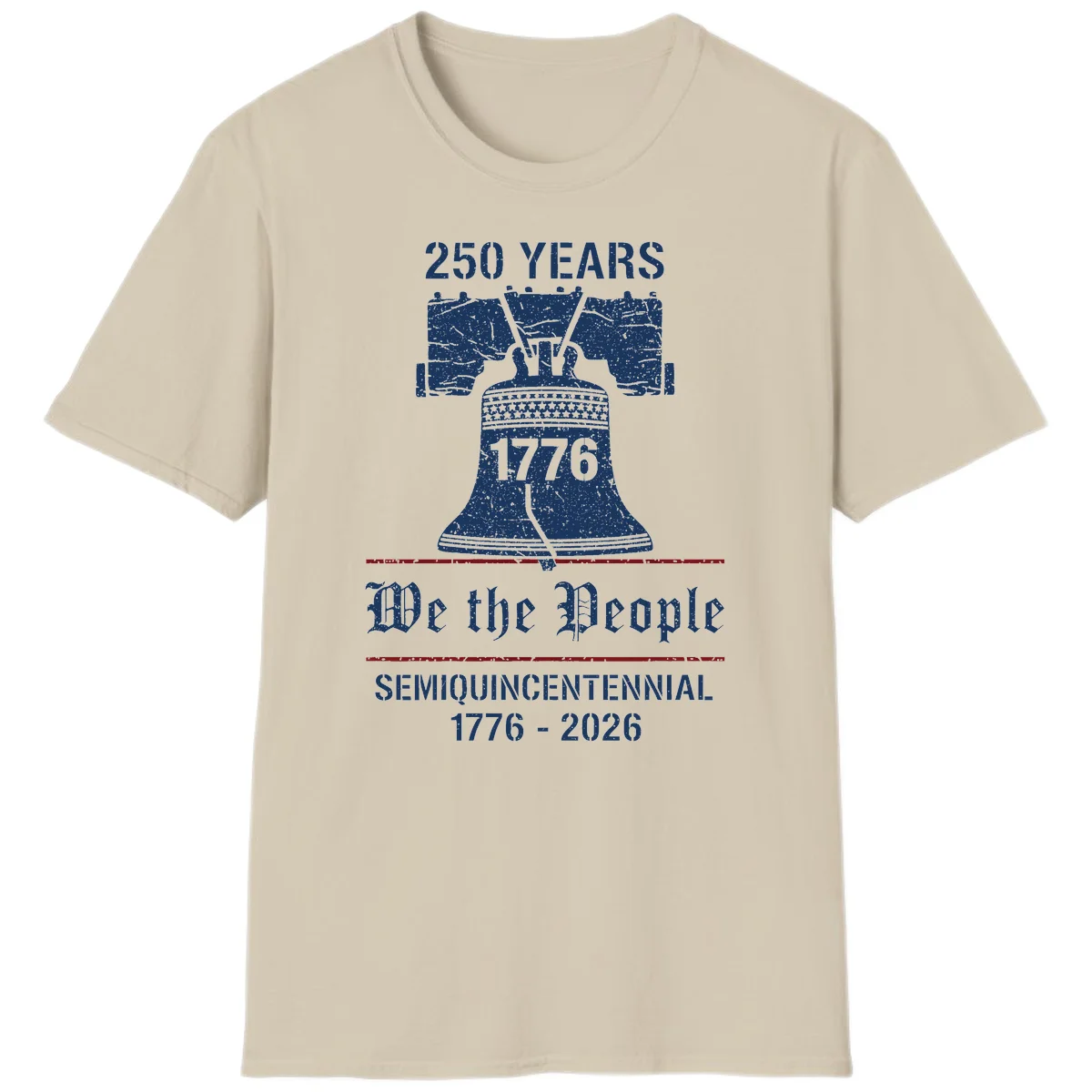 America 250 Liberty Bell T-Shirt in Sand