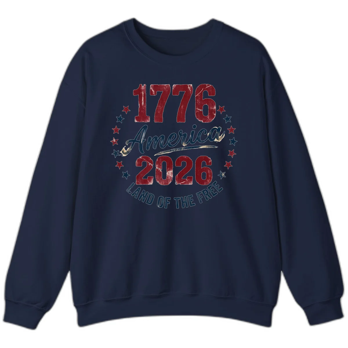 1776 America 2026 Sweatshirt in Navy