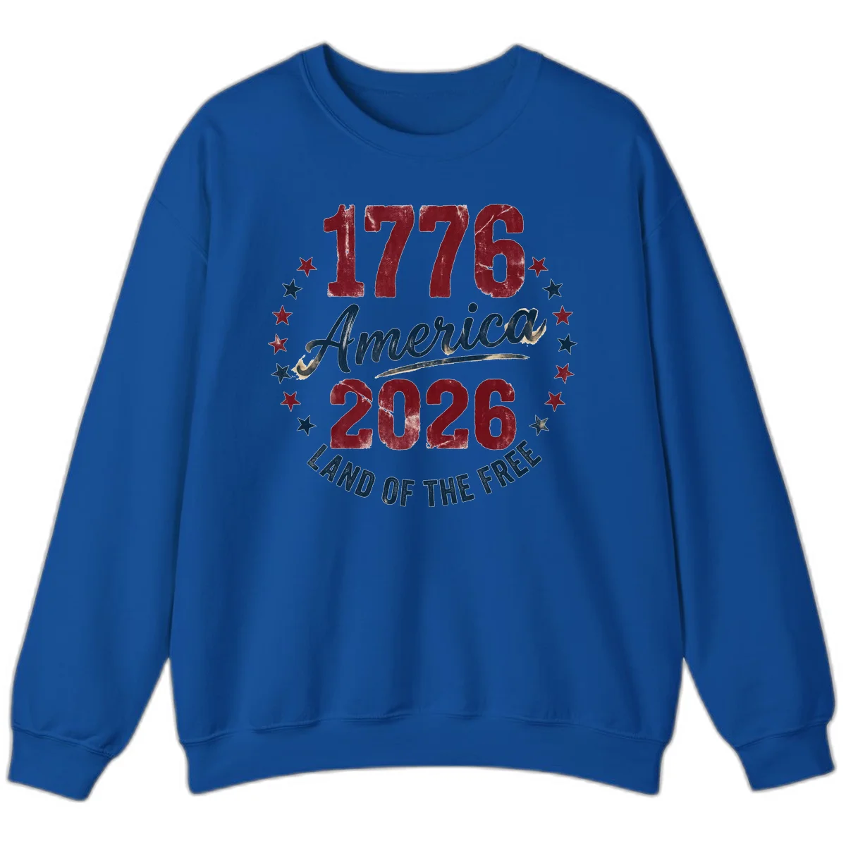 1776 America 2026 Sweatshirt in Royal
