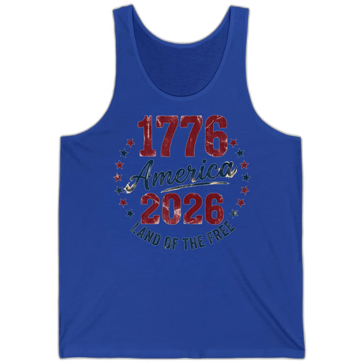 1776 America 2026 Tank in True Royal