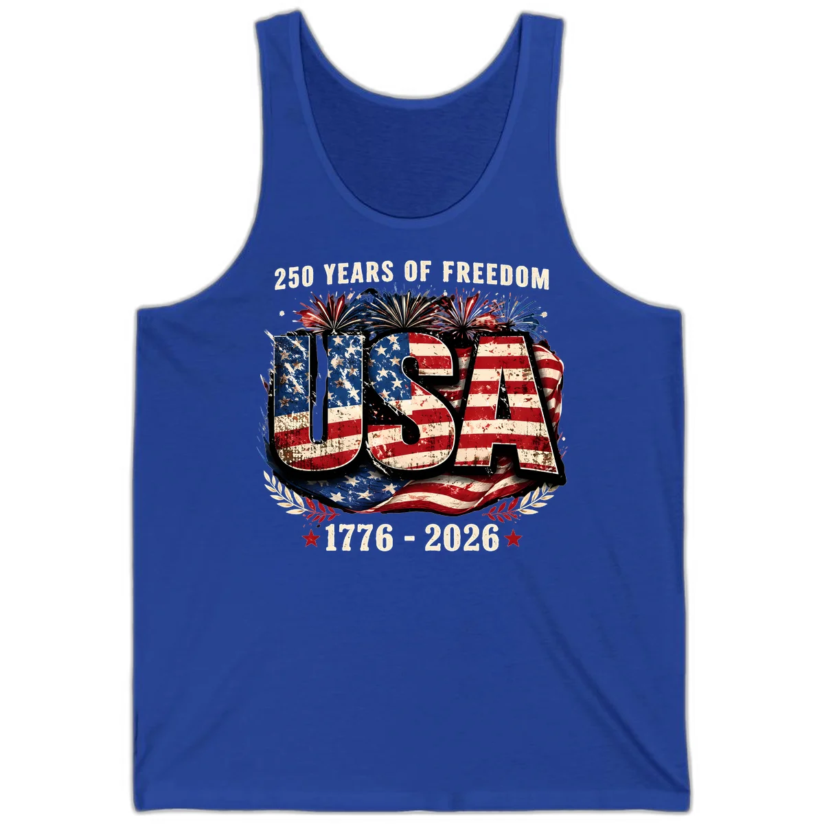 America's 250 Years of Freedom Celebration Tank in True Royal