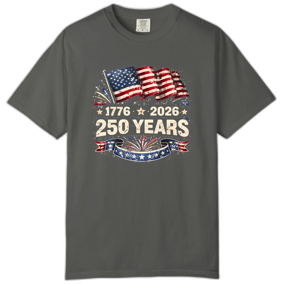 America's 250th Anniversary Comfort Color in Pepper