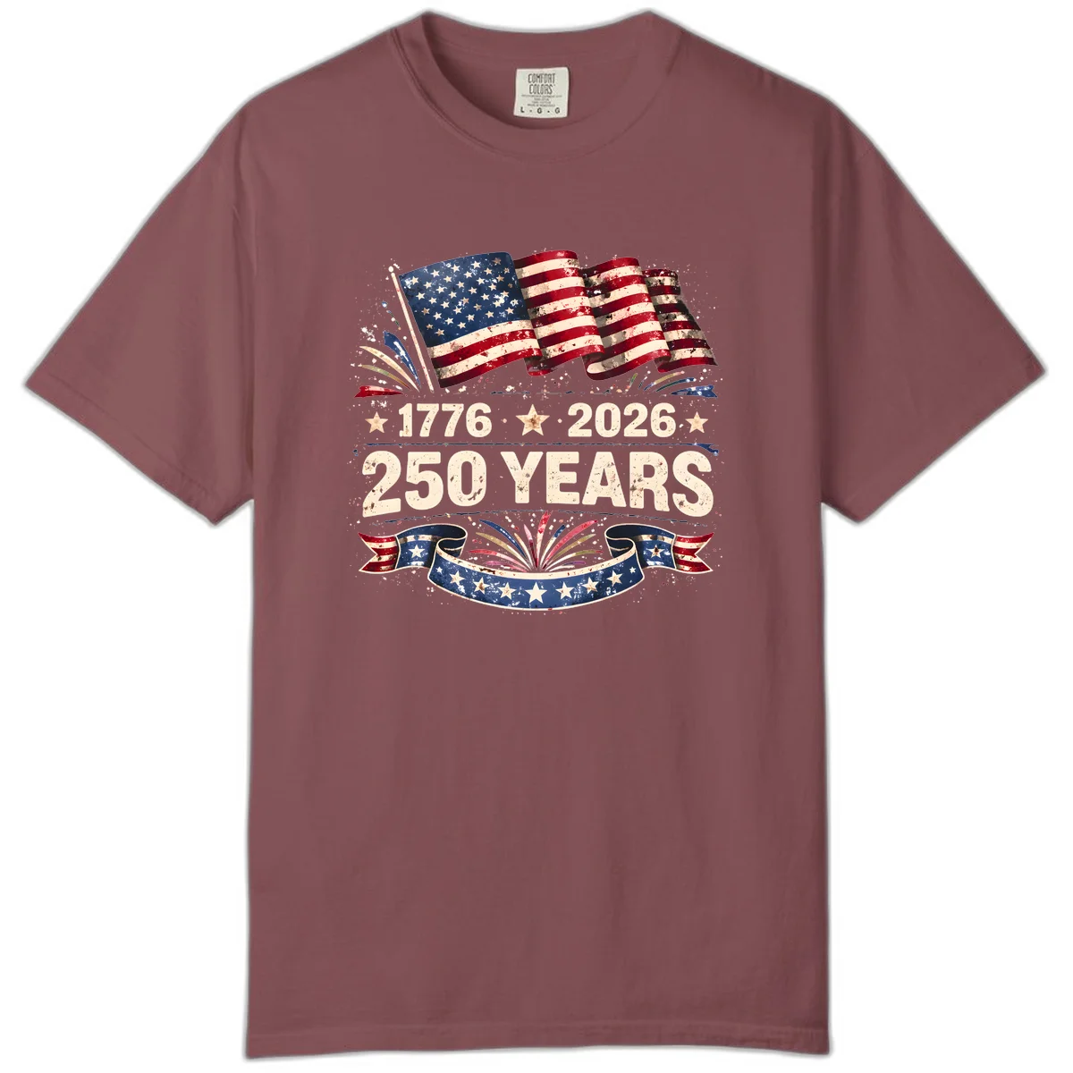 America's 250th Anniversary Comfort Color in Brick