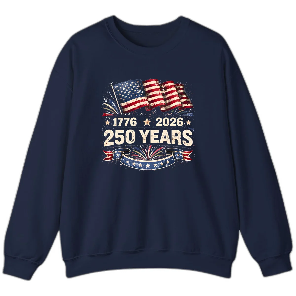 America's 250th Anniversary Sweatshirt in Navy