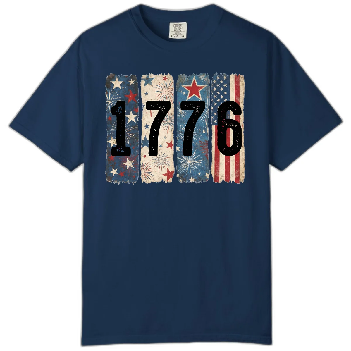 America 250th 1776 Heritage Comfort Color in Navy