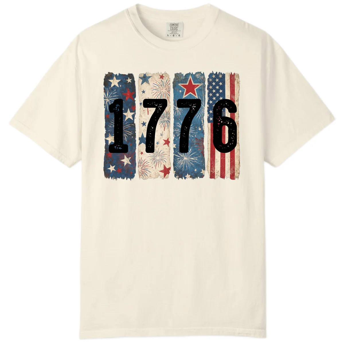 America 250th 1776 Heritage Comfort Color in Ivory