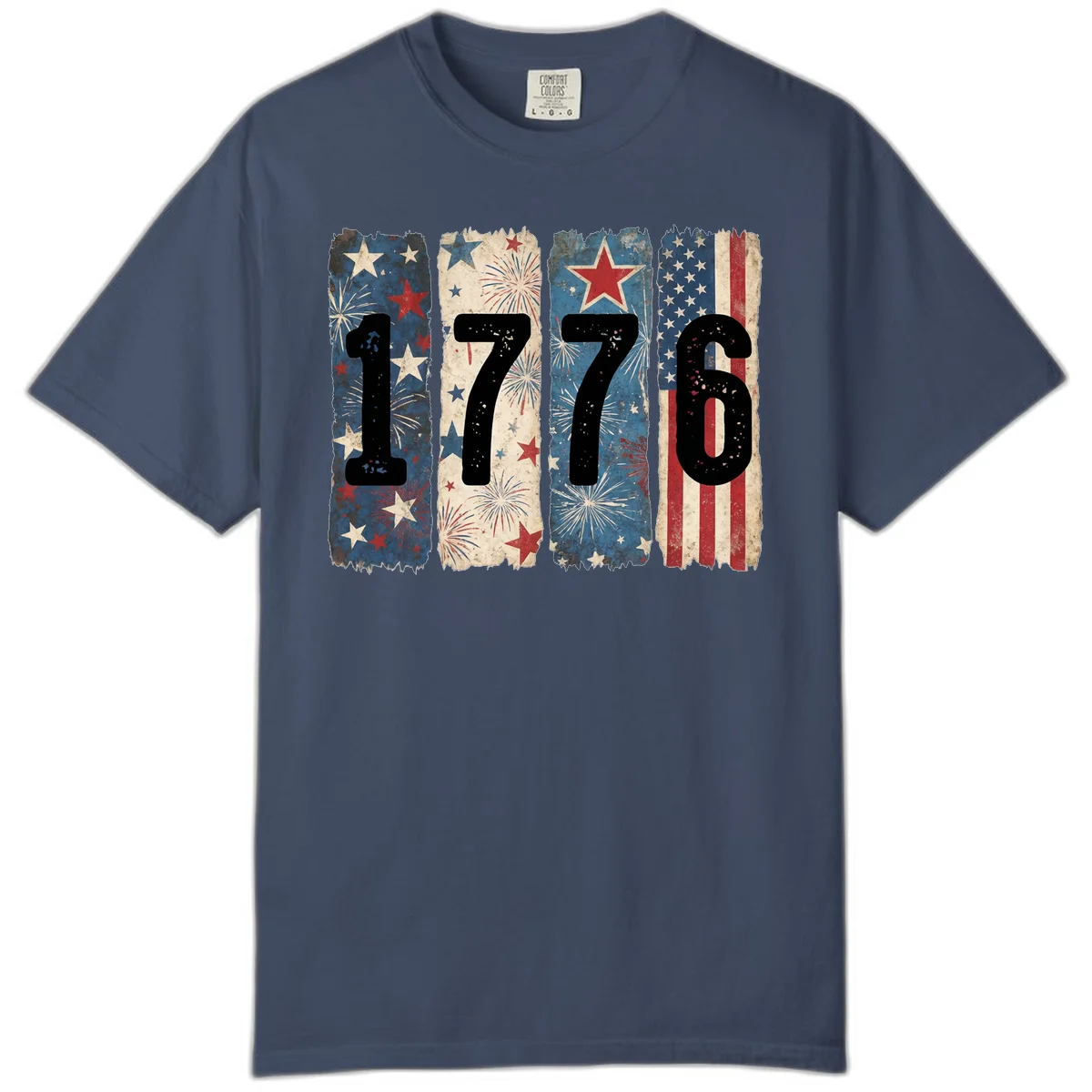 America 250th 1776 Heritage Comfort Color in Midnight