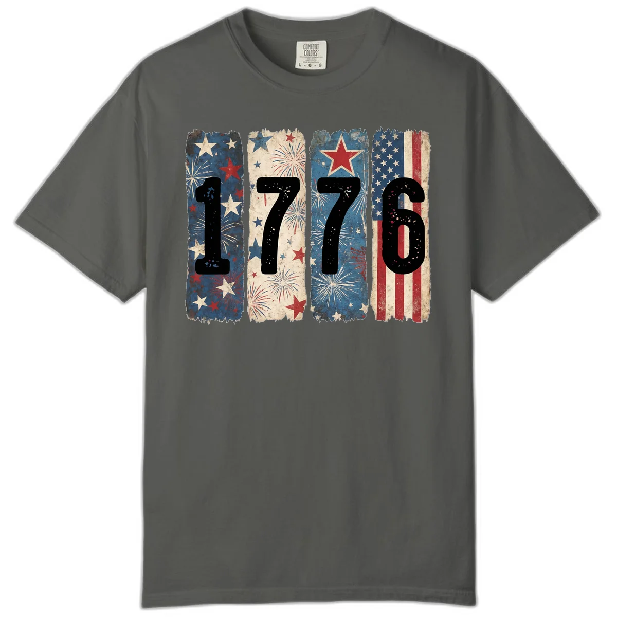 America 250th 1776 Heritage Comfort Color in Pepper