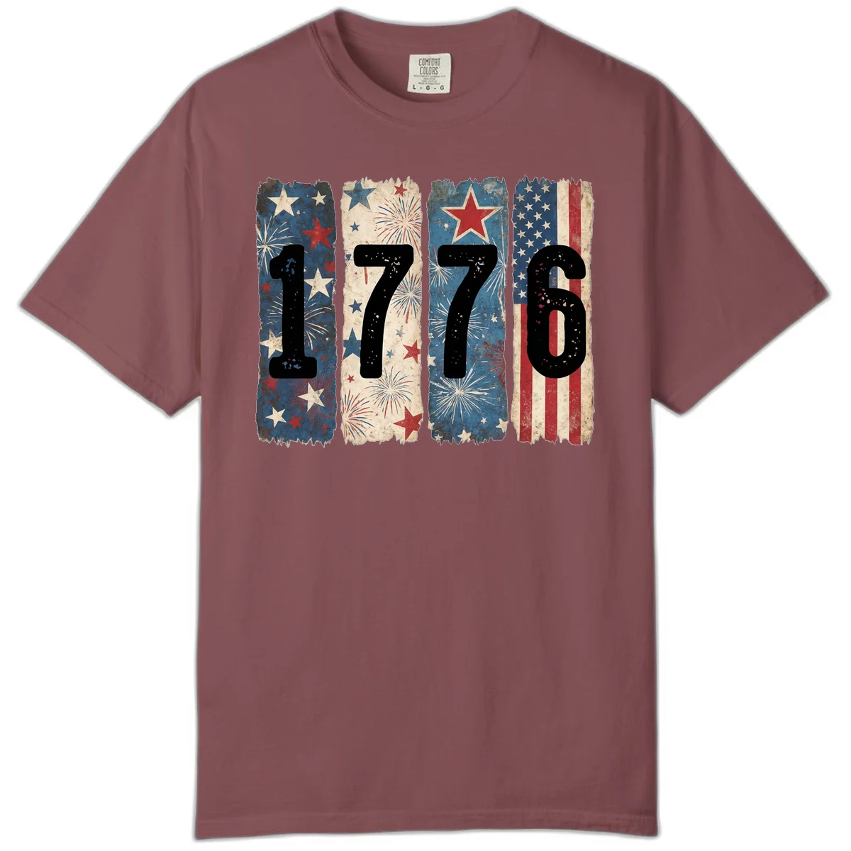 America 250th 1776 Heritage Comfort Color in Brick