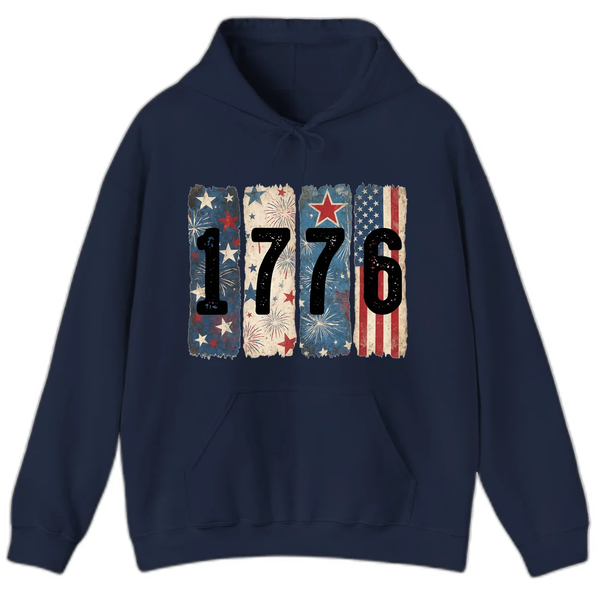 America 250th 1776 Heritage Hoodie in Navy