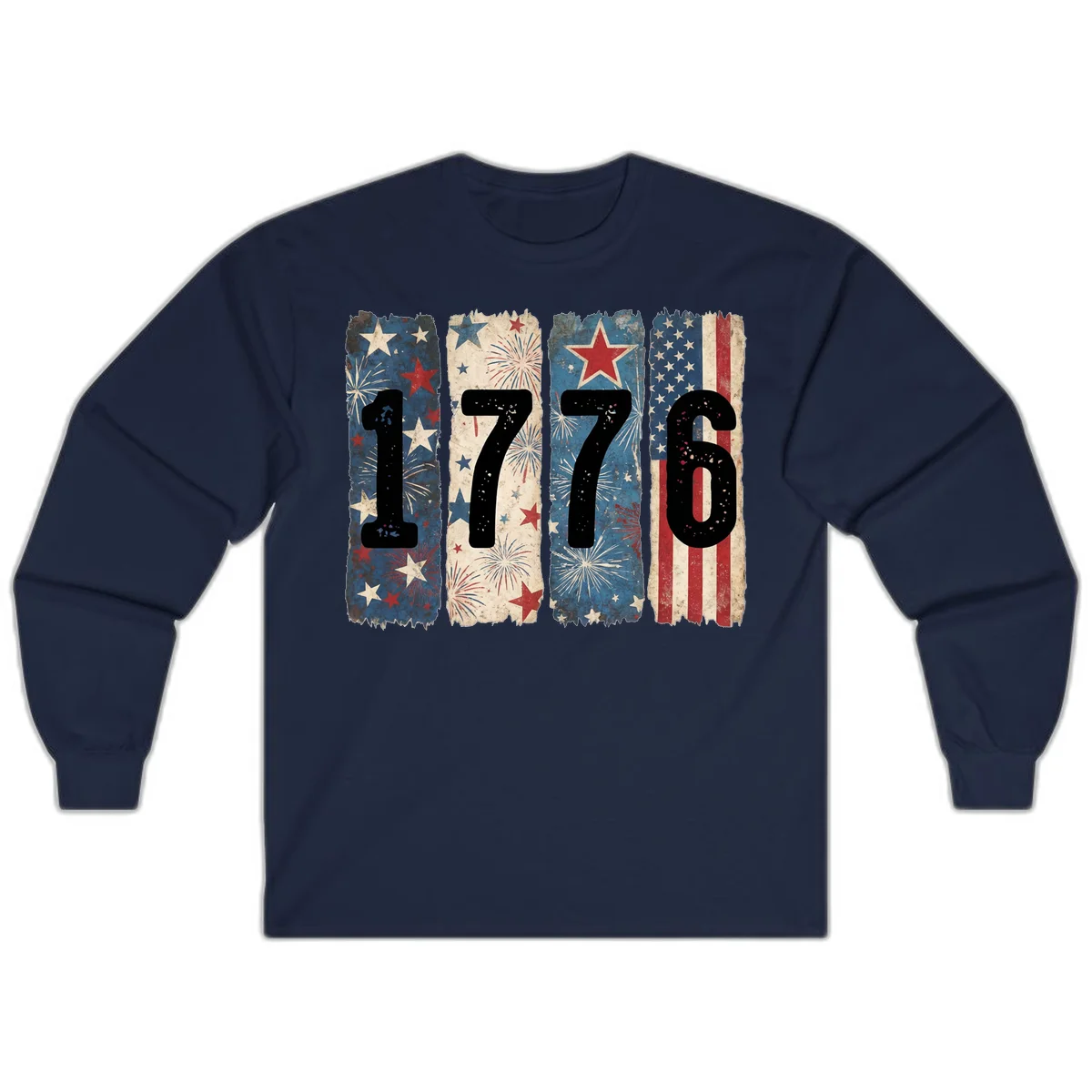 America 250th 1776 Heritage Long Sleeve in Navy