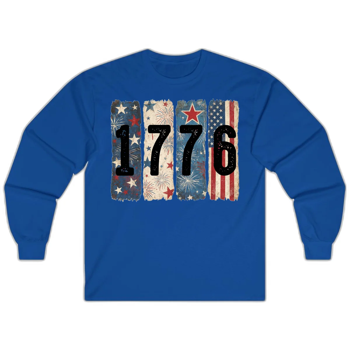America 250th 1776 Heritage Long Sleeve in Royal