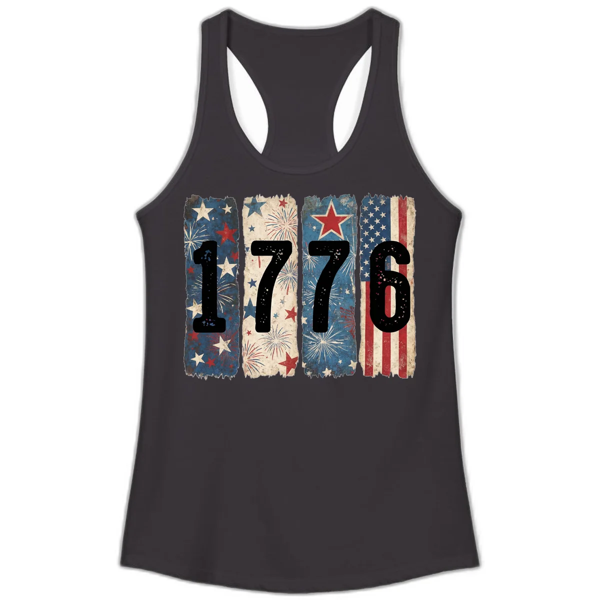 America 250th 1776 Heritage Ladies Tank in Black
