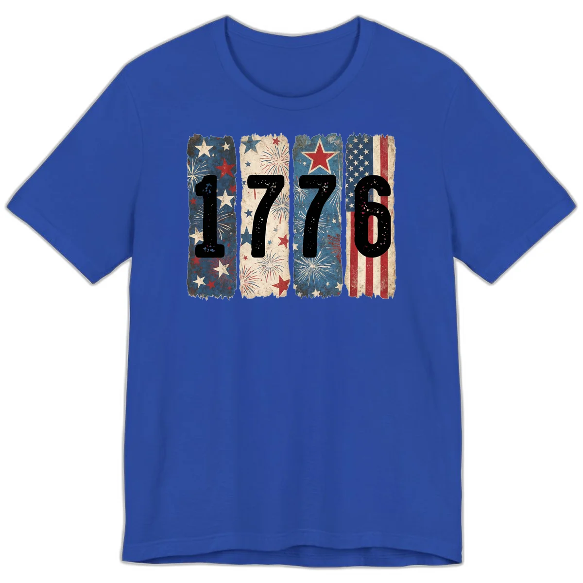 America 250th 1776 Heritage Premium T-Shirt in True Royal