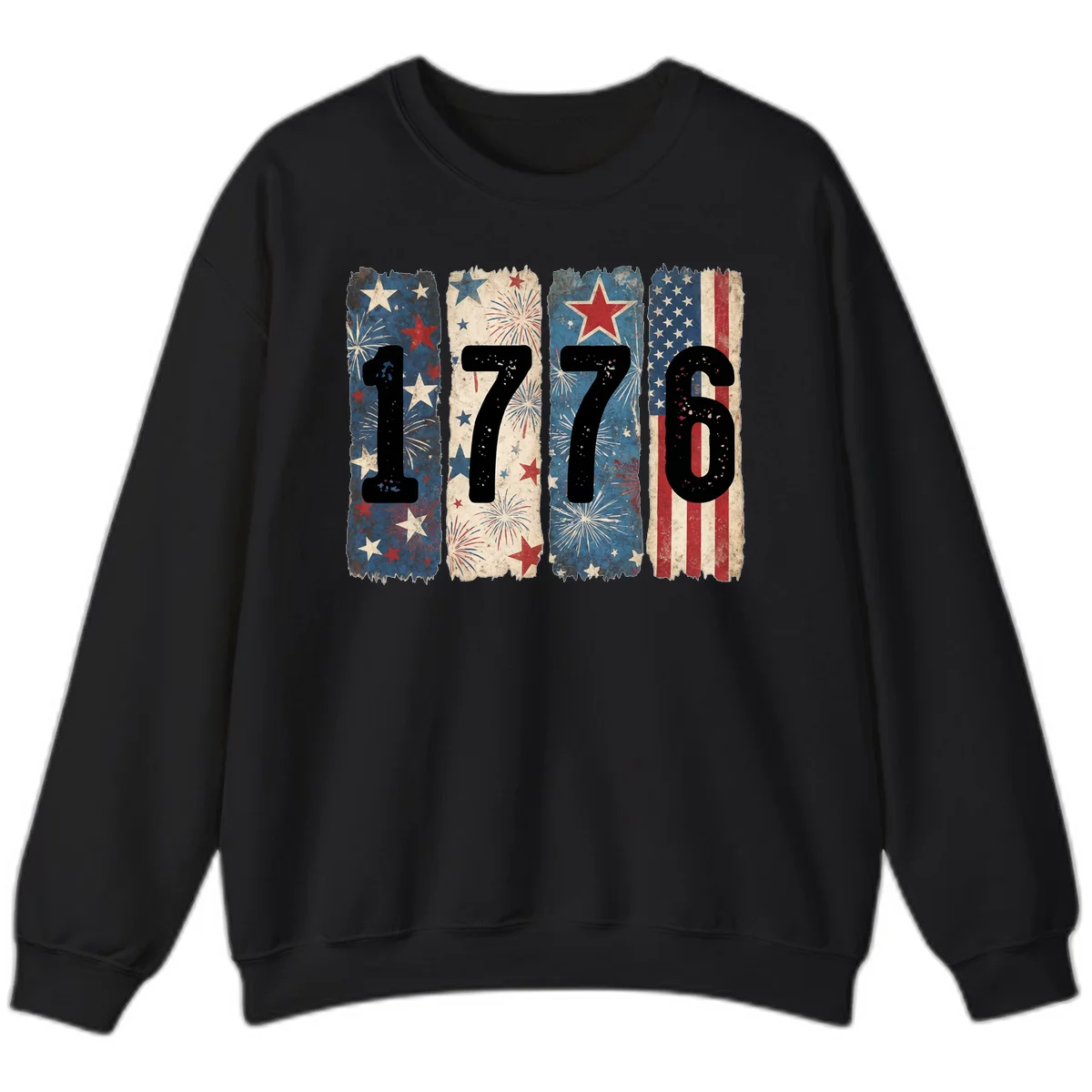 America 250th 1776 Heritage Sweatshirt in Black