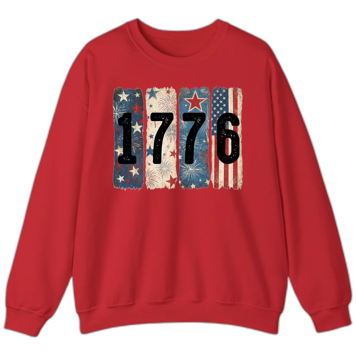 America 250th 1776 Heritage Sweatshirt in Red