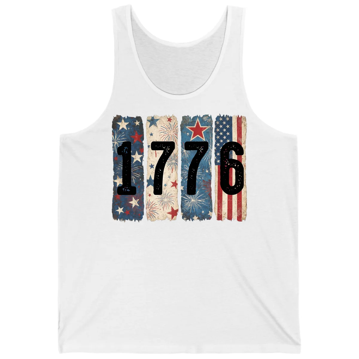 America 250th 1776 Heritage Tank in White
