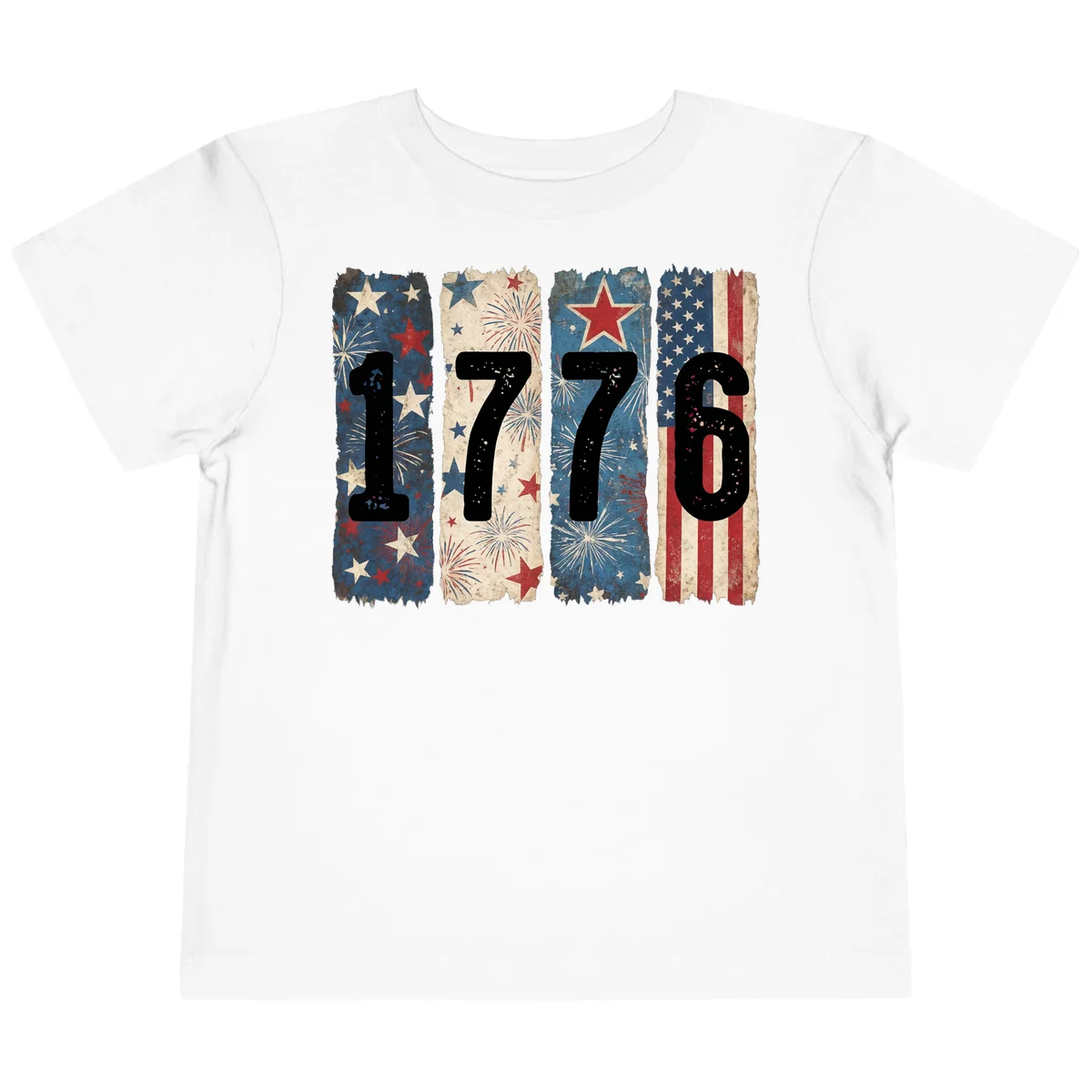 America 250th 1776 Heritage Toddler T-Shirt in White