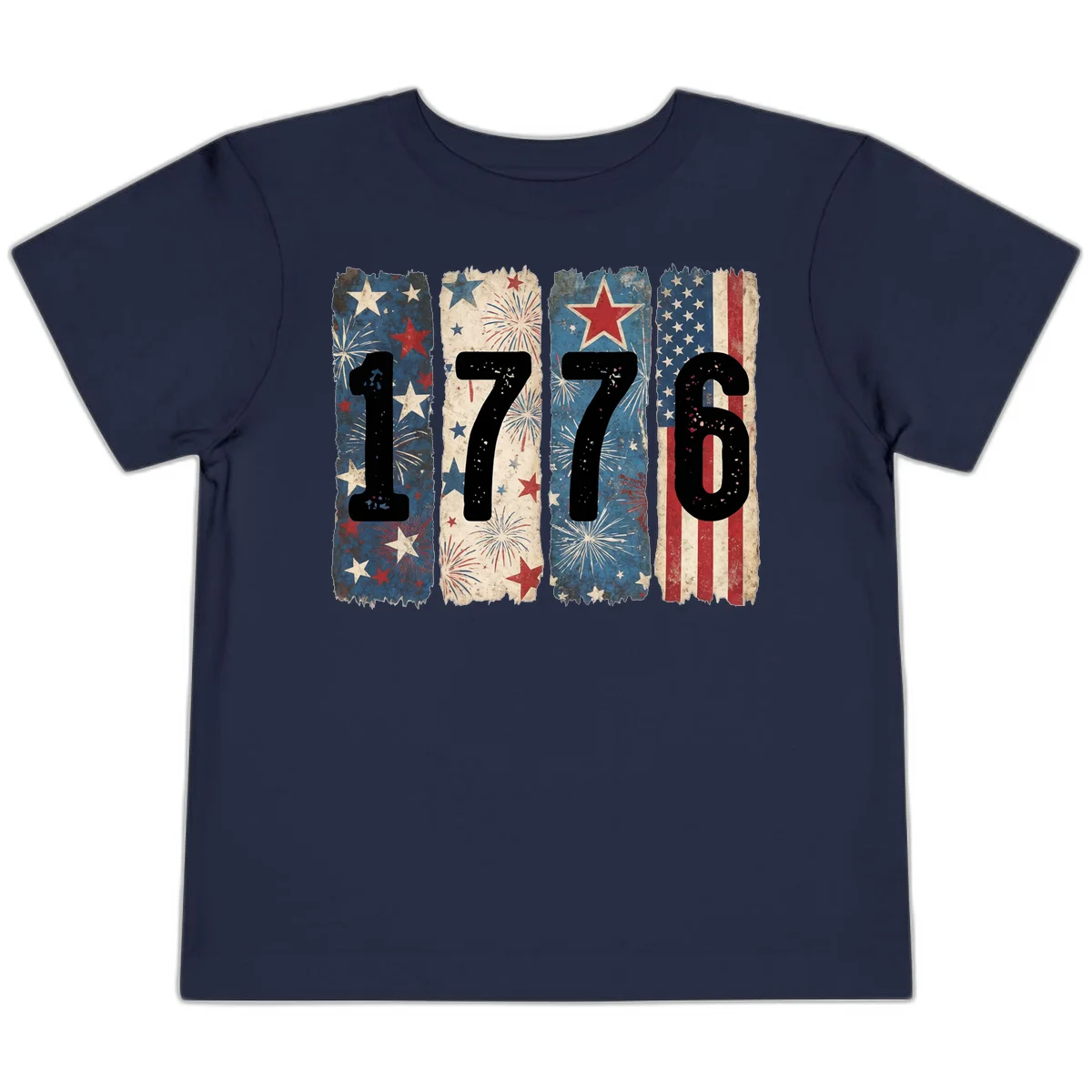 America 250th 1776 Heritage Toddler T-Shirt in Navy