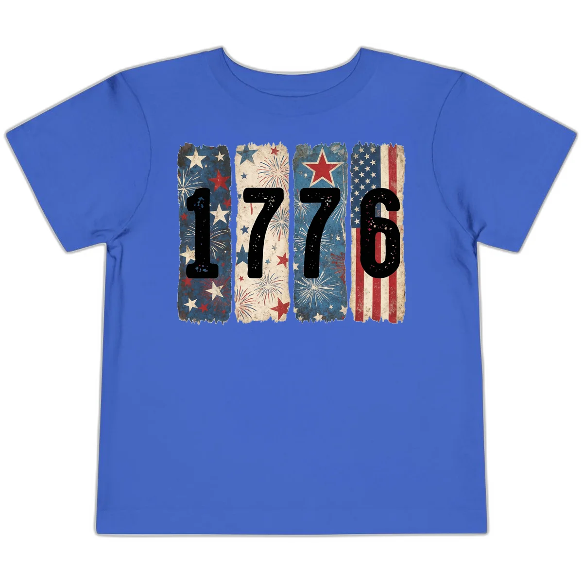 America 250th 1776 Heritage Toddler T-Shirt in True Royal