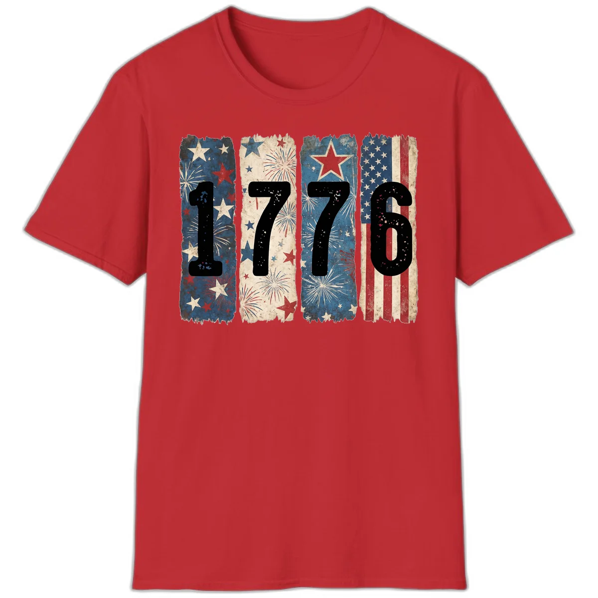 America 250th 1776 Heritage T-Shirt in Red